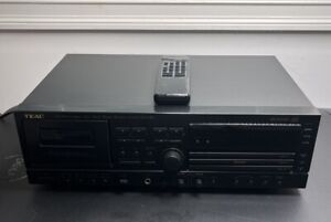 Teac AD-600 CD Multi Player/Reverse Cassette Deck with remote control Tested