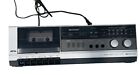 Vintage Sharp RT-310 Stereo Cassette Deck Tape Player Tested Works Auto Reverse
