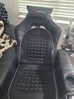 GoPlus Massage Gaming Racing Chair - Black