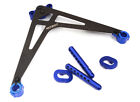 Precision CNC Machined Rear Body Posts & Mount Set for Losi 1/10 22S Drag