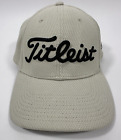 Titleist Hat Cap Mens L/XL Beige Fitted Stretch Palmbrook Logo