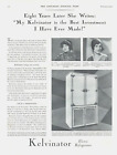 1929 REFRIGERATOR Kitchen ice box vintage PRINT AD electric appliance antique