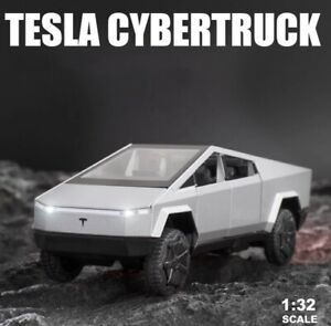 1/32 Tesla Cybertruck Pickup Truck Vehicle Alloy Car Model Diecast