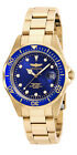 Invicta Women's Pro Diver Analog Display Japanese Quartz Gold Watch 17052