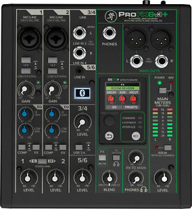 Mackie ProFX6v3+ 6-Channel Analog Professional Effects Mixer