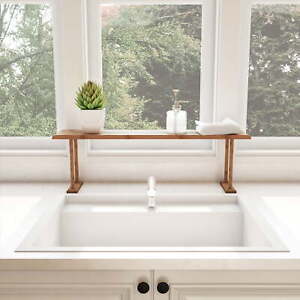 New ListingBamboo Sink Shelf-Countertop Organizer Kitchen Bathroom Space Saving Storage