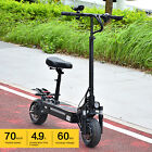 800W-3200W Motor Foldable Electric Scooter Adult  Off Road Tires Fast Speed UStJ