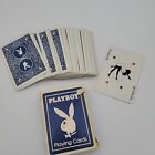Vintage Bicycle 1973 Playboy Bunny Playing Cards Blue Deck Poker Texas Hold Em