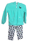 Carter's 2 Piece Outfit Fleece Jacket Scotty Dog Legging Baby Girl Infant 24 mo