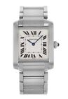 Authentic Cartier Tank Francaise 2301 25mm Stainless Steel Ladies Quartz Watch