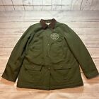 New L L Bean Chore Barn Coat Quilted Thinsulate Green Jacket Men's Size Small