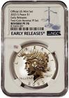 2023-S $1 Reverse Proof PEACE DOLLAR NGC PF70 Early Releases Silver Coin.
