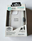 NEW Clear Pelican Voyager Case with Holster for iPhone 14 PRO in Retail Pkg