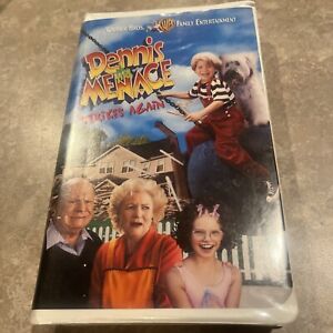 Dennis The Menace Strikes Again VHS Movie Rated G