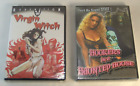 Lot 2 Erotic Horror Movies DVDs Virgin Witch & Hookers in a Haunted House SEALED