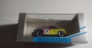 Minichamps 1:43 Paul’s Model Art Porsche Boxster Diecast #16 Yellow & Black.