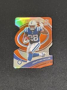 New Listing2021 Spectra Orange Die Cut Prizm /10 Jonathan Taylor Colts 2nd Year SP SSP 4/10