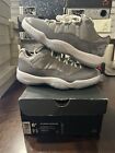 Size 8.5 - Jordan 11 Retro Low Cool Grey 2018 Brand New Og All DS Icey
