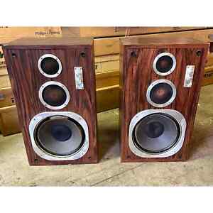 MCS Vintage 3-way Matching Speakers (pair)