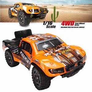 REMO 1/16 RC Truck 4WD Off-road 2.4Ghz Short Course Truck High Speed Toy Gift US