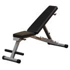 PFID125X Powerline Flat Folding Home Gym Workout Multi-Bench Press