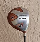 TaylorMade Burner 3 Wood Bubble 2 Graphite Shaft R-80 Mens Right Handed