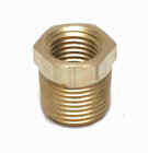 3/8 Male to 1/4 Female Npt Brass Pipe Reducer Bushing Fitting Water Fuel Gas Oil