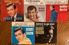 45 PICTURE SLEEVE LOT OF 5 - BOBBY DARIN - ATCO/CAPITOL RECORDS - NICE!!