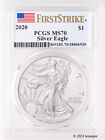 2020 $1 American Silver Eagle PCGS MS70 First Strike