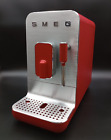 USED - SMEG Fully Automatic Coffee Machine with Steamer | Red