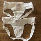 Vintage Athletic Supporter Lot Of 2 Jock Strap Medium Penny’s RARE 50s 60s 70s