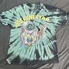 Bassnectar Music Tie Dye Size Large Short Sleeve T-Shirt DJ EDM Astronaut