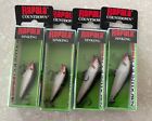 New Listing4 New Silver Countdown Fishing Lures Lot - 2 CD-3 & 2 CD-5