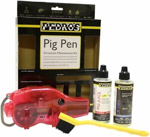 Pedro's Pig Pen II Drivetrain Maintenance Cleaning Kit Lube & Degreaser Bicycle