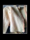 VTG 50s Dainty Mohair Very Soft Cropped Cardigan w/Pastel Sequin Trim Sz S
