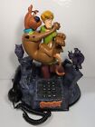 VTG 2000 SCOOBY DOO SHAGGY ANIMATED TELEPHONE HALLOWEEN GRAVEYARD FOR PARTS!!