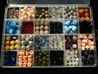 Variety Shape Color Glass & Swarovski Crystal Misc Bead Case Inc. Jewelry Making