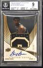 New Listing2007-08 UD Exquisite Collection GEORGE GERVIN Limited Logos Auto /50 BGS BAS 9