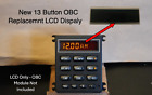 NEW LCD Screen Replacement for BMW E30 / E28 / E24 13 Button OBC Clock BC2
