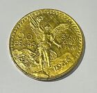 50 PESOS GOLD COIN  37.50 GR PURE GOLD CIRCA 1946 FINE LUSTER 41.40 GR