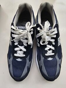 New Balance 993 Men Size 12 D MR993NV Blue Navy Grey Running Shoes - Pre Owned