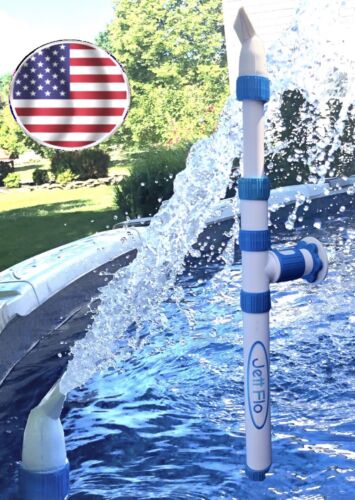 Above/inground Swimming Pool Water Fountain+ 10x Circulation For Easy Cleaning
