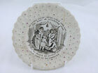 1830's-60's ENGLISH SOFT PASTE CHINA CHILD'S PLATE: THE JEWS ALL WONDERING STAND