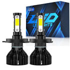 Pair K9plus 9003 H4 LED Headlight Bulbs Kit High-Low Beam 50W 4000LM 6000K White (For: 2011 Kia Soul)