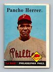 1958 Topps #433 Pancho Herrera ERR Herrer Error Card w/ RARE faded A