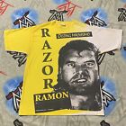 Razor Ramon Oozing Machismo AOP T-Shirt Men's XL 1993 WWF Wrestling Scott Hall