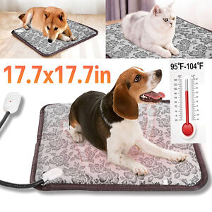 Electric Pet Heating Pad Waterproof Heated Bed Mat for Dog Cat Outdoor Indoor