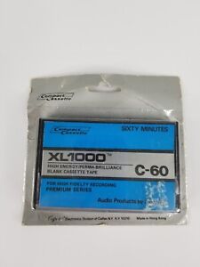 Compact Cassette XL1000 High Energy Cassette Tape C-60, 60 Minutes