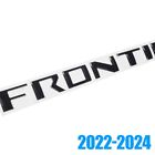 3D Gloss Black Rear Tailgate Insert Letters for 2022-2024 Frontier Accessories (For: Nissan Frontier)