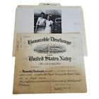 1946 UNITED STATES NAVY HONORABLE DISCHARGE CERTIFICATE  Shipfitter 2nd Class US